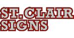 Logo for St. Clair Sign