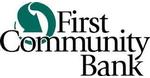 Logo for First Community Bank