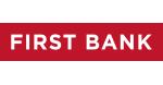 Logo for First Bank